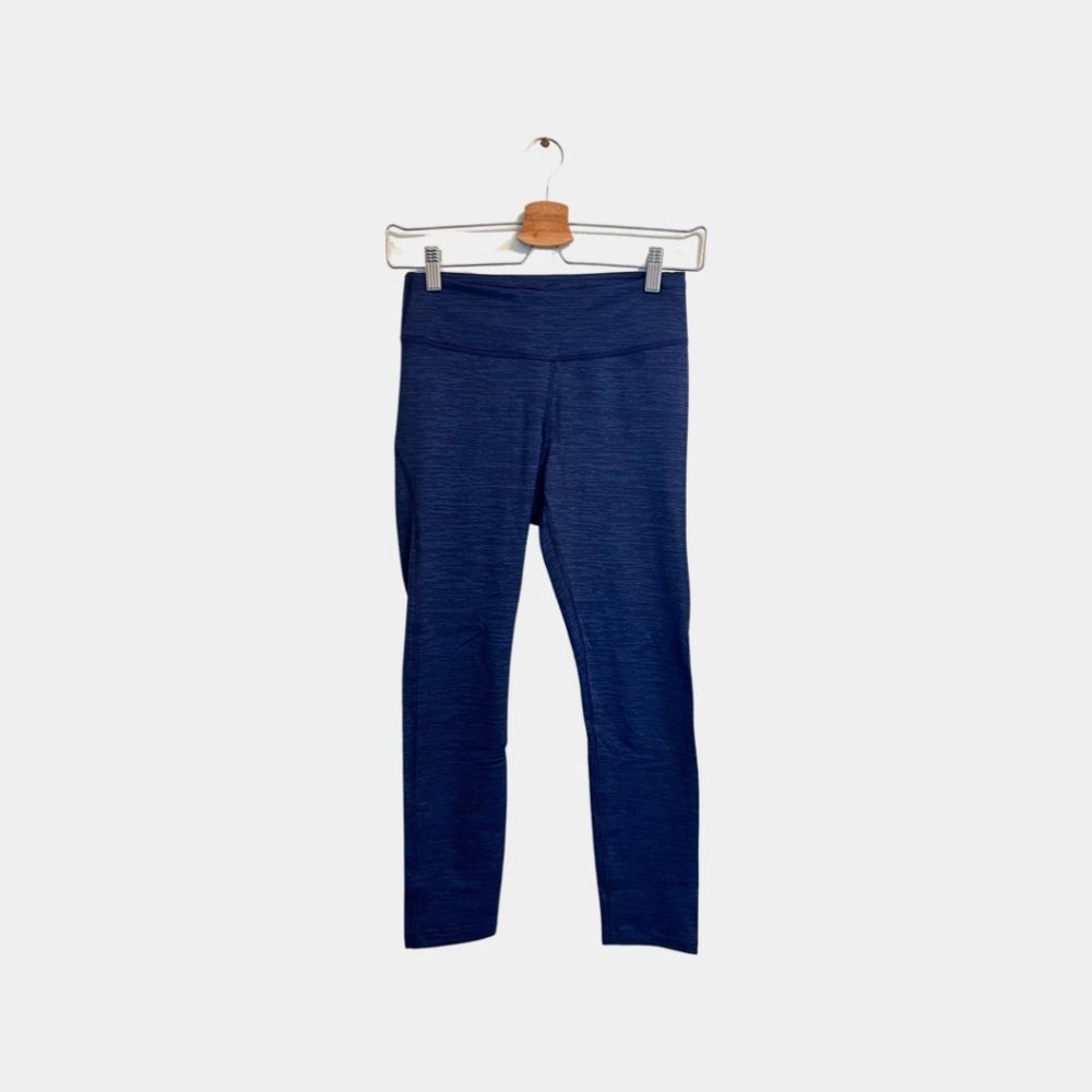 Outdoor Voices Textured Leggings in Blue, S
